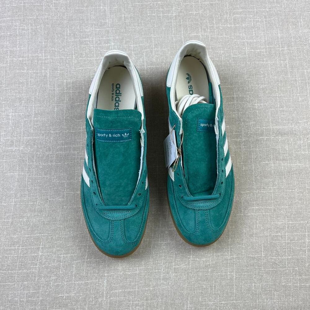 Adidas x Sporty & Rich Handball Spezial “Green" Women 5.5 - Picture 4 of 5
